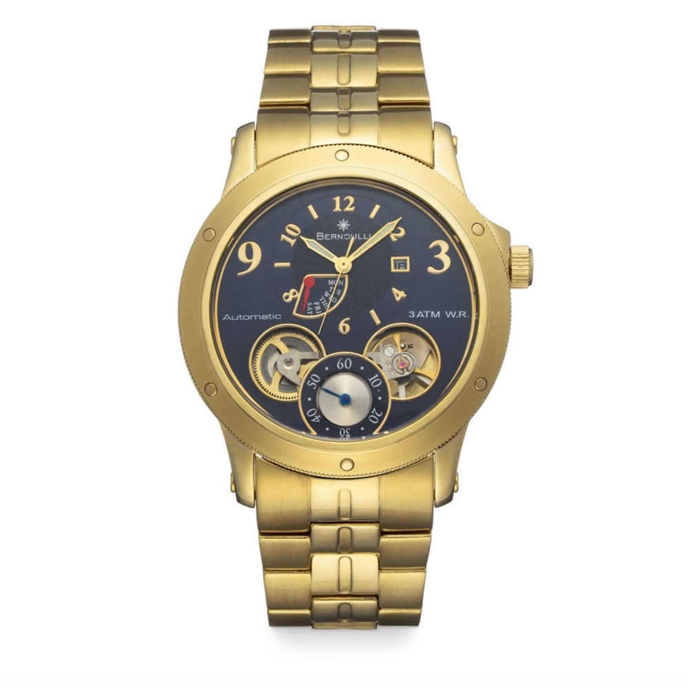 NEW Bernoulli Men’s Automatic Watch - Retrograde Design